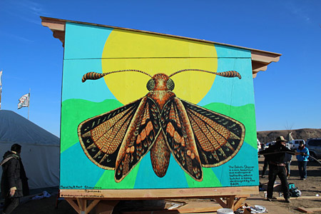 Dakota skipper mural